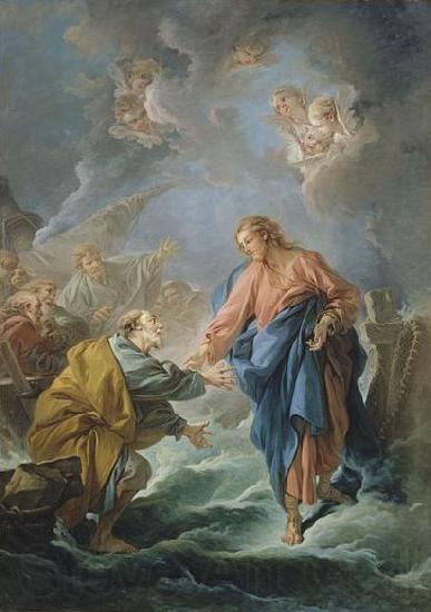 Francois Boucher Saint Peter Attempting to Walk on Water